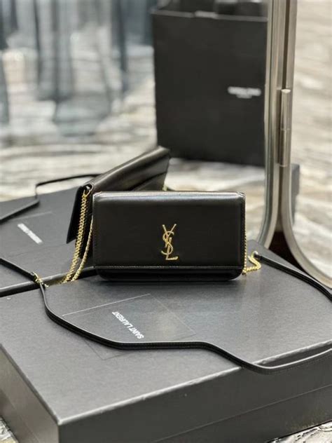 cover iphone x ysl|CASSANDRE phone holder in smooth leather .